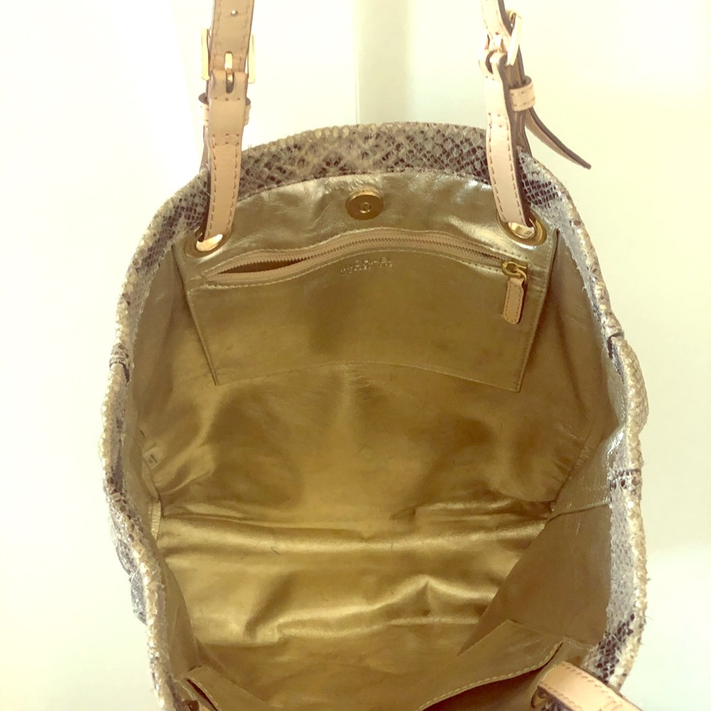 Michael Kors Snake Skin Leather Purse